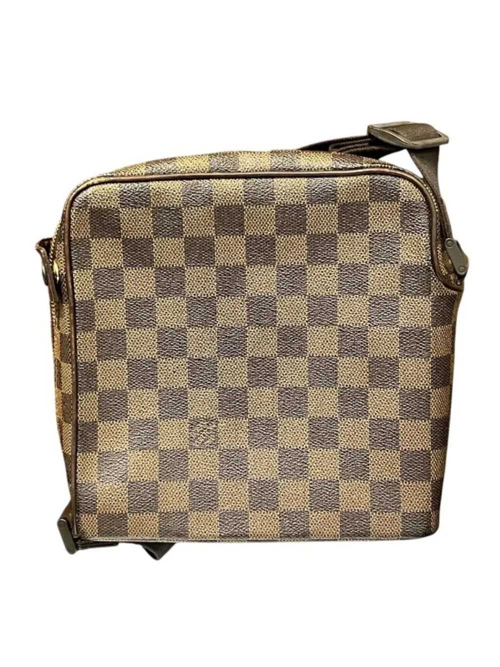Louis Vuitton Olaf PM Damier Shoulder Bag Canvas